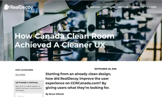 Preview of the Canada Clean Room Case Study