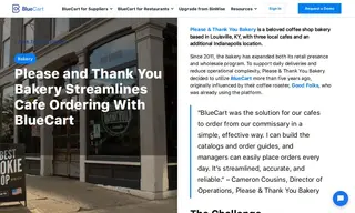 Preview of the Please & Thank You Bakery Case Study
