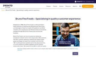 Preview of the Bruno Fine Foods Case Study