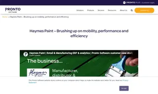 Preview of the Haymes Paint Case Study