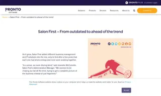 Preview of the Salon First Case Study