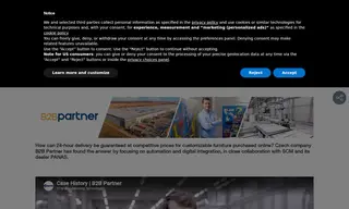 Preview of the B2B Partner S.r.o Case Study