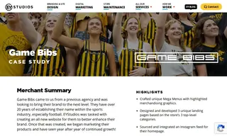 Preview of the Game Bibs Case Study