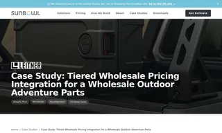 Preview of the Wholesale Outdoor Adventure Parts Case Study