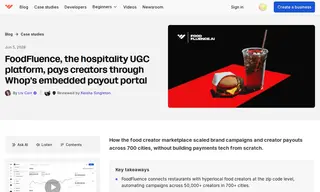 Preview of the FoodFluence Case Study