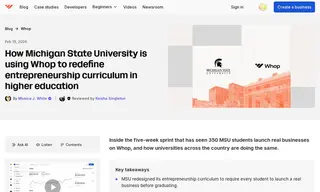 Preview of the Michigan State University Case Study