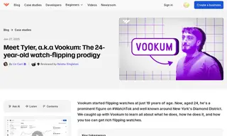 Preview of the Vookum (Tyler Mikorski) Case Study