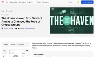 Preview of the The Haven Case Study