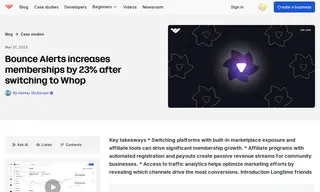 Preview of the Bounce Case Study