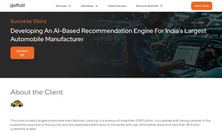 Preview of the India’s Largest Automobile Manufacturer Case Study
