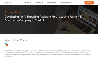 Preview of the Leading US-based Apparel E-commerce Platform Case Study