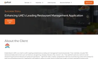 Preview of the UAE’s Leading Comprehensive Restaurant Management Solutions Provider Case Study