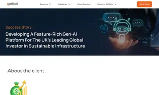 Preview of the UK’s Leading Global Investor in Sustainable Infrastructure Case Study