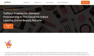 Preview of the India’s Leading Online Beauty Retailer Case Study