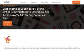 Preview of the India’s Leading Online Beauty Retailer Case Study