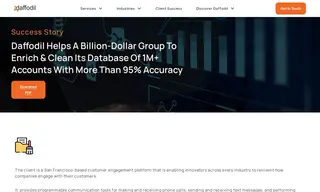 Preview of the San Francisco-based Customer Engagement Platform Case Study