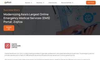 Preview of the Ziqitza Healthcare Ltd Case Study