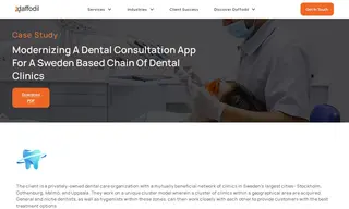 Preview of the Sweden-based Chain of Dental Clinics Case Study