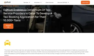 Preview of the Consortium of Taxi Service Providers in Qatar Case Study
