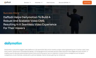 Preview of the Dailymotion Case Study