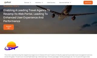 Preview of the Leading Travel Agency in Greece Case Study