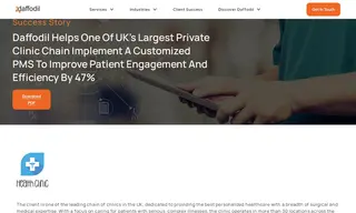 Preview of the One of UK’s Largest Private Clinic Chain Case Study