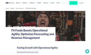 Preview of the Fit Foods Inc. Case Study