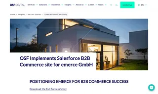 Preview of the emerce GmbH Case Study