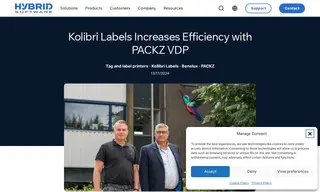 Preview of the Kolibri Labels Case Study