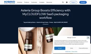 Preview of the Asteria Group France Case Study