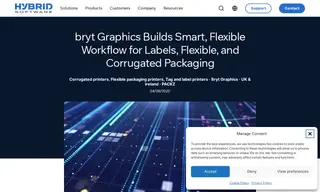 Preview of the bryt Graphics Case Study