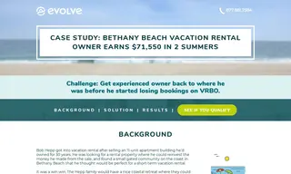 Preview of the Bethany Beach Vacation Rental Owner (Bob Hepp) Case Study