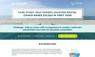 Preview of the Gulf Shores Vacation Rental Case Study