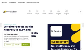 Preview of the Exclaimer Case Study