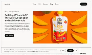 Preview of the Once Upon a Farm Case Study