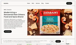Preview of the Zatarain's Case Study