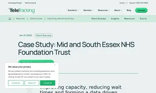 Preview of the Mid and South Essex NHS Foundation Trust Case Study