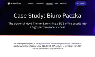 Preview of the Biuro Paczka Case Study