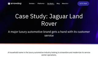 Preview of the Jaguar Land Rover Case Study