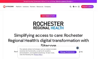Preview of the Rochester Regional Health Case Study