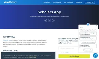 Preview of the Scholars App Case Study