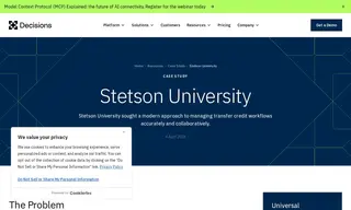 Preview of the Stetson University Case Study