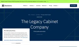 Preview of the The Legacy Cabinet Company Case Study