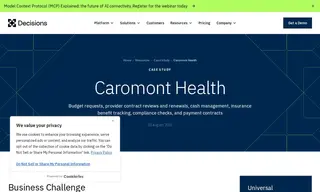 Preview of the CaroMont Health Case Study