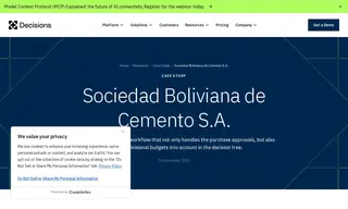 Preview of the Sociedad Boliviana de Cemento S.A. Case Study