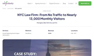 Preview of the Prestigious New York City Law Firm Case Study