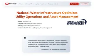 Preview of the National Water Infrastructure Case Study