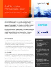 Preview of the Siegfried Holding AG Case Study