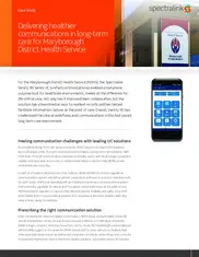 Preview of the Maryborough District Health Service Case Study