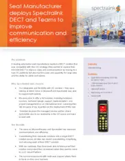 Preview of the Leading Automotive Seat Manufacturer Case Study